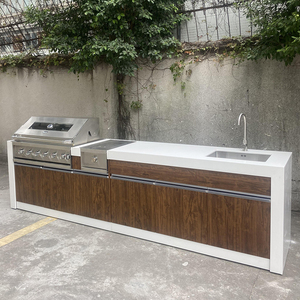 Prezzo di fabbrica <span class=keywords><strong>cucina</strong></span> esterna Free Standing in acciaio inox Patio estate all'aperto accessori per la <span class=keywords><strong>cucina</strong></span> con barbecue Grill per il partito - Product Image 1