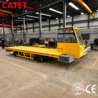 Véhicule de transport électrique télécommandé AGV d'une capacité de 1 à 3 tonnes avec mécanisme de levage hydraulique