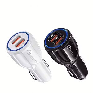 QC 3.0 Dual USB Car Charger Mobile Phone Charging Car Fast Charger for All Phones - Product Image 6