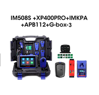 For Im508s Full Set + Xp400 Pro + Gbox3 + Apb112 + Imkpa IMMO Key Programmer Fob Programming Tools Auto Diagnostic 2 Years