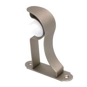 홈 장식 뱀 모양의 철 금속 용접 극 걸이 파이프 지원 튜브 홀더 커튼 액세서리 단일 28mm 막대 브래킷 - Product Image 5