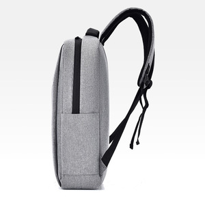 Laptop <b>Backpack</b> Light Gray USB Charging Compartment Men's Commuter Minimalist Design Spring 2025 - Product Image 2