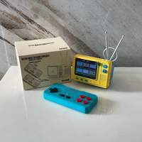 Consola de Videojuegos Retro GV300S con Pantalla de 3 Pulgadas, Mini TV de Estantería, 339 Juegos Integrados, Control de Videojuegos Portátil