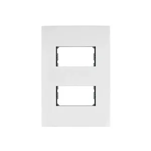 Master con 72 unità 2-modulo piastra ABS, linea Oslo, colore bianco, Volteck - Product Image 1