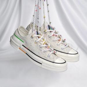 Cordones Elásticos Redondos y Suaves de Colores para Zapatillas Deportivas y Calzado Casual - Cordones de Moda con Trenza de Hilo Esponjoso - Product Image 4