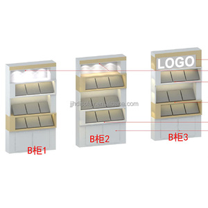 Sieraden Kiosk Expo Custom Logo Tentoonstelling Muur Oorbel Sieraden <span class=keywords><strong>Display</strong></span> Showcase Voor Mode Sieraden Kast Winkel - Product Image 5