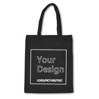 Sac fourre-tout en toile de lin personnalisable pour femmes sacs d'épicerie personnalisés en coton écologique avec motif de dessin animé pour les promotions