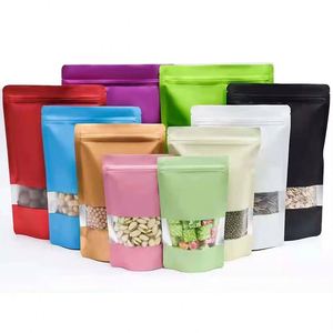 Bolsas de Mylar Ecológicas de Varios Tamaños (3.5g, 5g, 10g), Bolsa de Aluminio con Base para Almacenar Alimentos y Snacks - Product Image 1