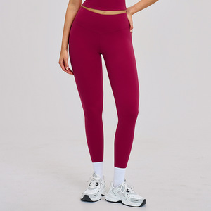 Leggings Deportivos de Cintura Alta, Ajustados, Elásticos, de Secado Rápido, con Efecto Levanta Glúteos, Logotipo Personalizado, para Yoga y Running - Product Image 6