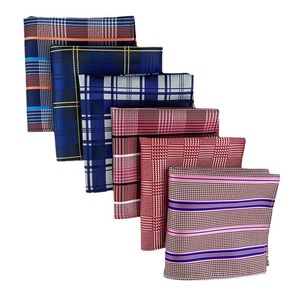 Wholesale <strong>White</strong> Yellow Red Pocket Square <strong>Handkerchief</strong> Cotton High Quality Polyester for Wedding <strong>Men's</strong> Suit - Product Image 5