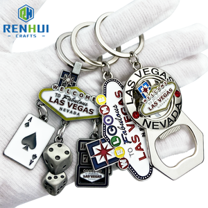 Llaveros de metal personalizados al por mayor, accesorios personalizados con logotipo de esmalte duro y suave, llaveros de recuerdo - Product Image 4