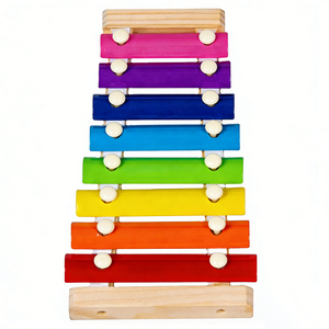 Strumento Musicale Orff per Bambini, Xilofono a 8 Toni, Metallofono, Campana, Lira, Glockenspiel per l'Apprendimento Musicale - Product Image 4
