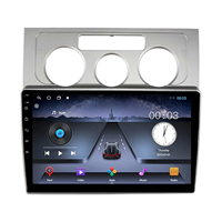 Meihua10.1 pouces voiture Android lecteur Dvd pour 2004-2008 Volkswagen Touran manuel A/C avec système de navigation GPS
