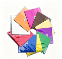 Papier d'aluminium de qualité alimentaire, papier d'emballage pour chocolat, papier d'emballage pour bonbons, enveloppe en aluminium, couleur personnalisée