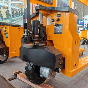 All Terrain Off-Road Grande Resistente ao Desgaste Solidrubber Drive <span class=keywords><strong>Wheel</strong></span> Elétrico 3ton Palete Jack Elevador Caminhão - Product Image 4