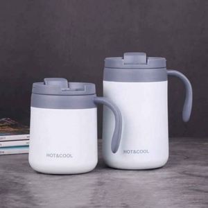 <b>Hot</b>&Cool Stainless Steel Vacuum Tumbler With Lid Minimalist Design Round Shape Thermal Insulation For Home Use - Product Image 3