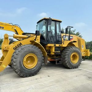 Chargeuse sur pneus Caterpillar CAT966H/966D/966F/950H d'occasion de haute qualité, modèle 2024, capacité nominale de 6 tonnes, moteur, pompe et moteur d'entraînement testés - Product Image 6