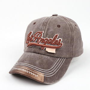 Gorra de Béisbol de Mezclilla Lavada Estilo Los Ángeles, Unisex, con Bordado de Algodón - Product Image 2