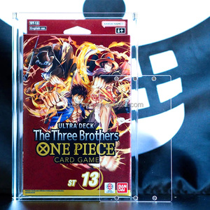 Estuche Acrílico Transparente Premium SHP de Una Pieza para Exhibición de Mazos Iniciales TCG de los Siete Señores de la Guerra del Mar, con Tapa Magnética - Product Image 4