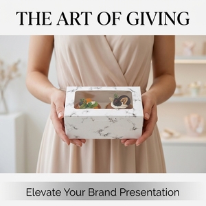 Cajas de Papel para Cupcakes con 2 Orificios y Ventana Transparente, Caja de Embalaje para Pasteles y Postres, para Fiestas de Cumpleaños, Suministros de Panadería - Product Image 6