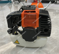 Chine Débroussailleuse 52cc Machine de débroussailleuse de coupe d'herbe avec lame 3T et tête de coupe en nylon