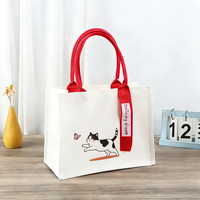Sac fourre-tout personnalisé OEM, sac fourre-tout en toile grande capacité, sacs de shopping d'extérieur avec poche, sacs fourre-tout pour femmes