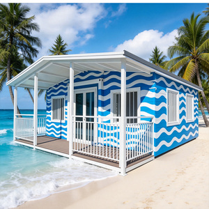 Casa Contenedor Expandible de Lujo con Diseño Personalizado, Villa Modular Prefabricada de 20 pies, Casa Pequeña Móvil Moderna <span class=keywords><strong>para</strong></span> Sala de Estar Vacacional - Product Image 1