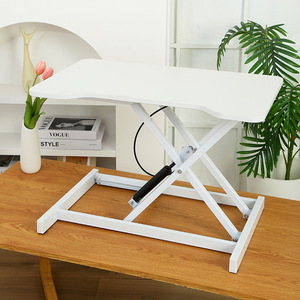 Adjustable Double Layer Desktop Laptop Stand With Keyboard Tray For Home Office Use - Product Image 4