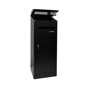 JDY 경사-탑 독립형 야외 소포 상자-블랙 - Product Image 1