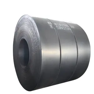 Prime ss400 S235JR Q235B ST37 SAE1006 1008 fábrica de bobinas de chapa de acero al carbono negro suave laminado en caliente ms