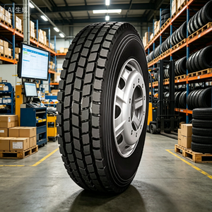 Neumáticos de Camión 315/80R22.5 Seminuevos Disponibles en Stock, Neumáticos Radiales Duraderos para Posiciones de Conducción y Dirección con Envío Rápido - Product Image 1