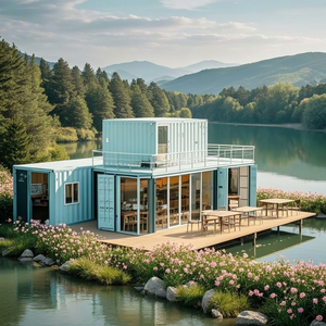 20ft 40 ft di lusso assemblato <span class=keywords><strong>case</strong></span> prefabbricate casa moderna casa contenitore modulare casa per la <span class=keywords><strong>vendita</strong></span> - Product Image 1