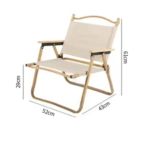 Chaise d'extérieur portable de haute qualité, légère, avec support en alliage d'aluminium, chaise pliante pour pique-nique et pêche - Product Image 6