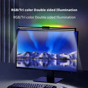 Smart Modern Plastic Dimmable USB Power Monitor LED Bar Light for Gaming Room Office Work Computer Night Light Eye Caring <b>White</b> - Product Image 4