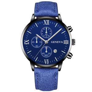 Reloj Deportivo Analógico <span class=keywords><strong>de</strong></span> Cuarzo para Hombre, Estilo <span class=keywords><strong>Ginebra</strong></span>, con Caja <span class=keywords><strong>de</strong></span> Aleación Antigua, Correa <span class=keywords><strong>de</strong></span> Cuero Sintético, Esfera <span class=keywords><strong>de</strong></span> Cristal <span class=keywords><strong>de</strong></span> Lujo, Correa <span class=keywords><strong>de</strong></span> 20 mm - Product Image 4