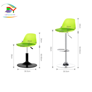 <span class=keywords><strong>Sgabello</strong></span> da Bar Regolabile con Telaio in Acciaio, Sedia per Isola <span class=keywords><strong>Cucina</strong></span>, Altezza Personalizzabile - Product Image 6