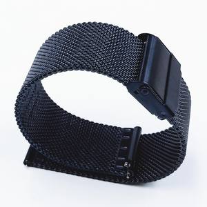 Bracelet <span class=keywords><strong>de</strong></span> montre milanais en acier inoxydable <span class=keywords><strong>de</strong></span> 22 mm compatible avec DW Samsung Huawei GT2, bracelet métallique à dégagement rapide - Product Image 2