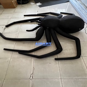 Gigante evento de Halloween decoración techo negro inflable Halloween araña escorpión - Product Image 2