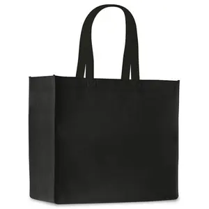 Bolsa de fieltro con asas cortas, merchandising sostenible - Product Image 3