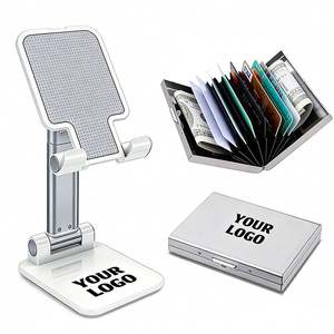Custom Logo Portable Foldable Phone Holder for Office Desktop Promo Business Gift Mobile Phone Holder <b>Stand</b> Wholesale - Product Image 1