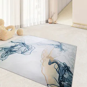 Square Home 9x12-ft Ivory Area Rug 3d Kids' Play Mats Custom Large Living Room Carpet Designer Door Mat Scandinavian Carpet Rug