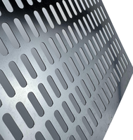 Plaque perforée en acier inoxydable 304, forme ronde, tôle perforée en aluminium