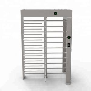 Tourniquet de contrôle d'accès RFID pleine hauteur avec construction en acier inoxydable Protection IP68 Fonction d'évitement de collision - Product Image 3