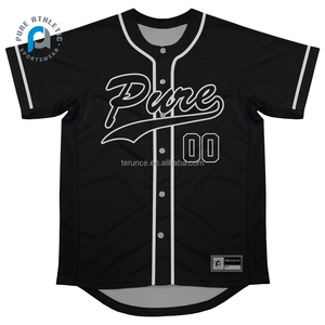 Tinh Khiết Trống Rắn Tùy Chỉnh Đội Logo Đầy Đủ Nút Xuống Bán Buôn Cổ Điển Thăng hoa In Bóng Chày Jersey Áo Sơ Mi Đồng Phục Mặc Câu Lạc Bộ - Product Image 4