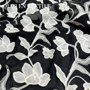 Robe Cheongsam faite à la main pour garçons et filles nouveau 3D brodé <span class=keywords><strong>Tulle</strong></span> nénuphar tissu 75d fil auvent de mariage - Product Image 3