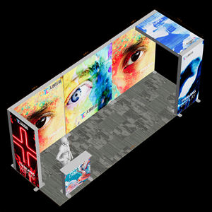 กล่องไฟบางเฉียบ TIANLANG ขนาด 9*3 เมตร สำหรับจัดแสดงนิทรรศการแบบโมดูลาร์ โครงสร้างบางเฉียบพร้อมแถบ SEG สำหรับโฆษณาแบรนด์ งานแสดงสินค้า และกิจกรรมในร่ม - Product Image 5