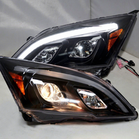 Yeux d'ange LED pour motos, phares pour HONDA 2007 à 11 ans