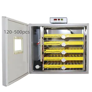 Full Automatic Hatching Chicken Duck Goose 120-500pcs Egg Incubator For Sell