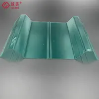 Polycarbonat Wellpappe dach Blätter PC Wellen Gewächshaus Bau Material