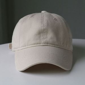 Wholesale Top Quality Custom LOGO 100% Cotton Unstructured Dad Hats Soft Top Customized Baseball Caps - Product Image 3